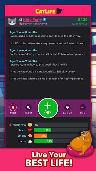 BitLife Cats - CatLife 螢幕截圖 3