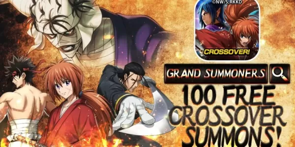 Grand Summoners berkumpul dengan Rurouni Kenshin untuk Crossover Epic