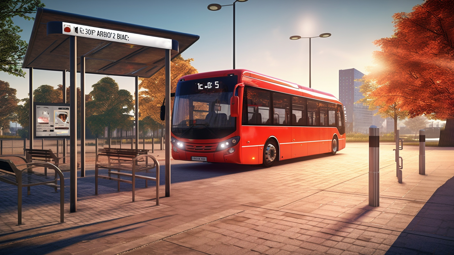 US Bus Simulator: 3D Bus Games Скриншот 2