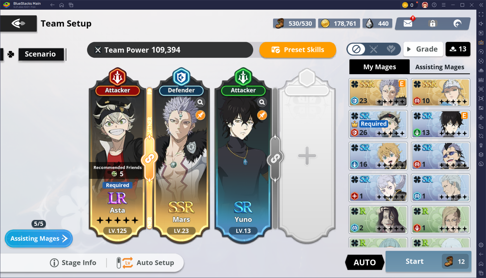 Panduan Bangunan Pasukan Black Clover M