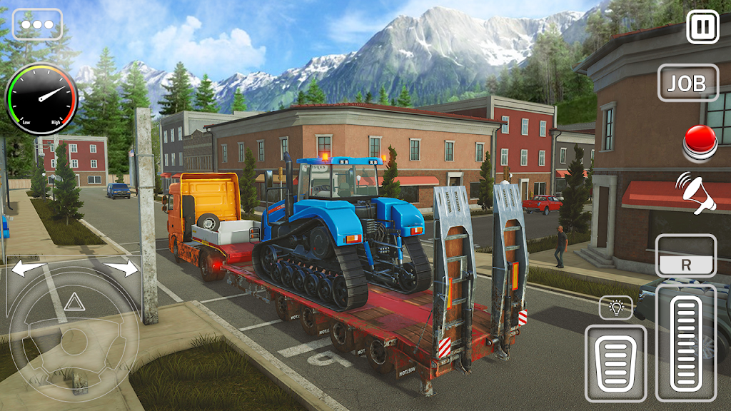 Farmer Tractor Driving Games 螢幕截圖 1