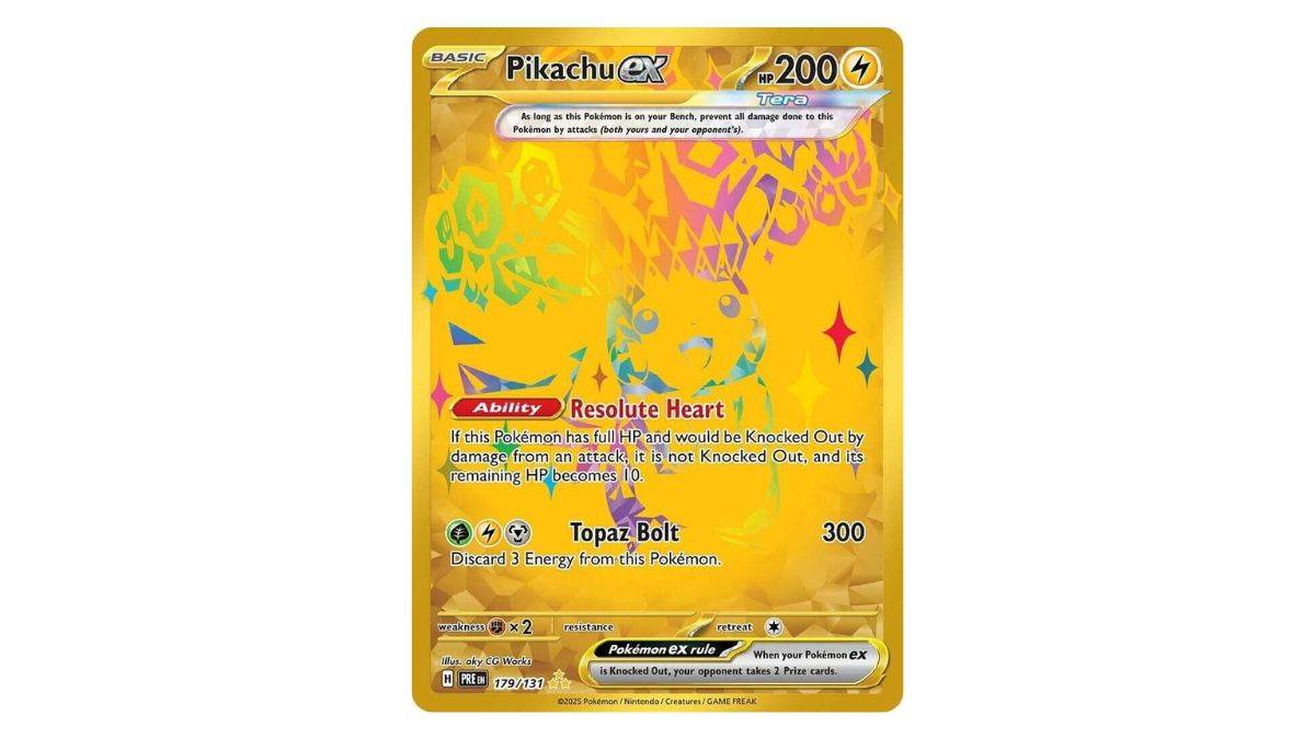 Pikachu ex evoluzioni prismatiche