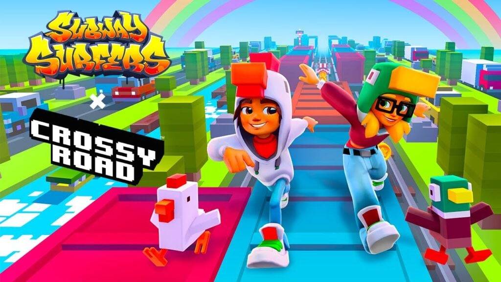 Subway Surfers and Crossy Road Announce Crossover