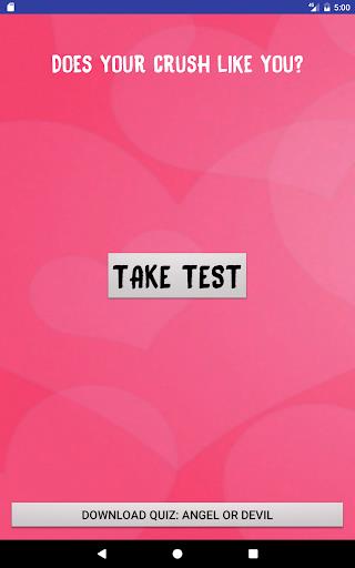 Test: Does your crush like you スクリーンショット 1