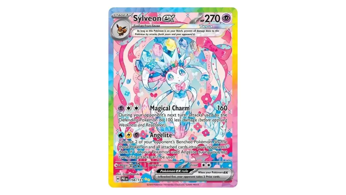 Evoluzioni prismatiche Sylveon ex