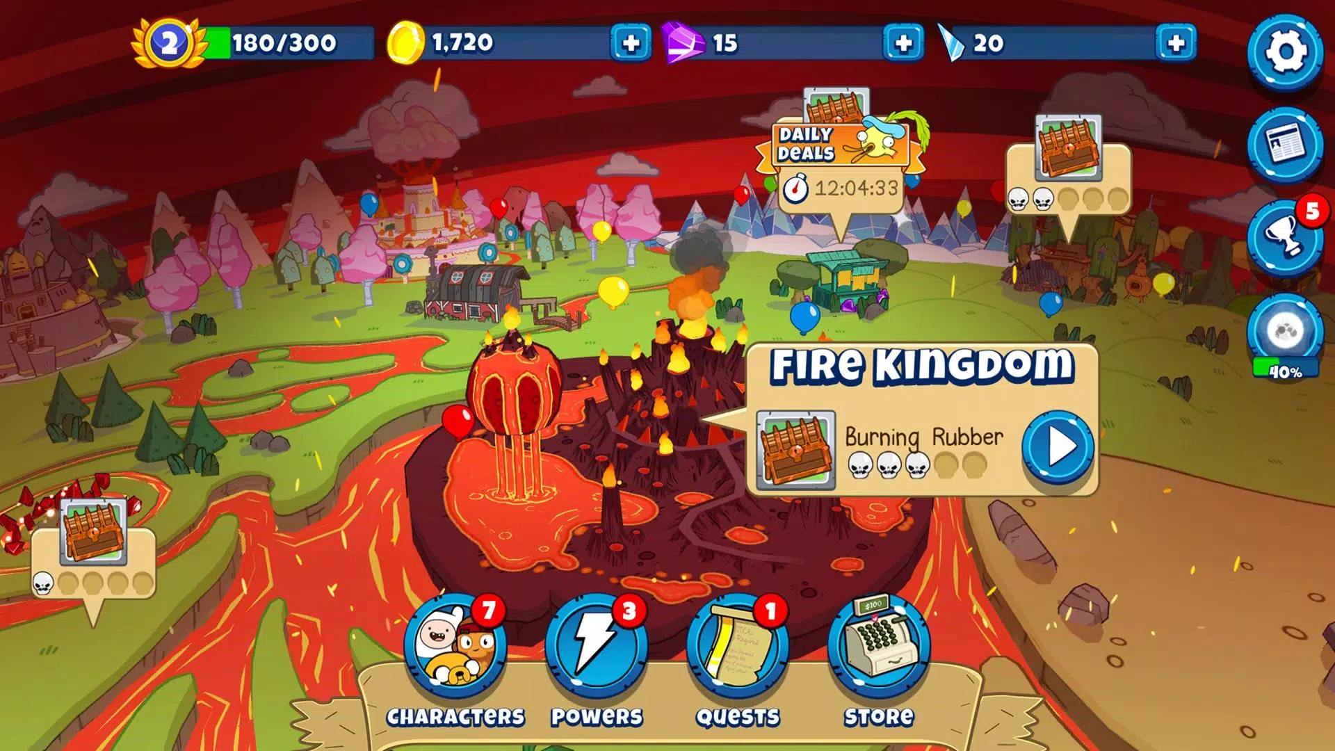 Bloons Adventure Time TD 螢幕截圖 2