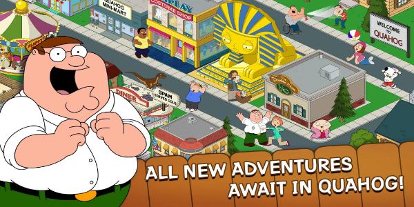 Family Guy The Quest for Stuff 螢幕截圖 0