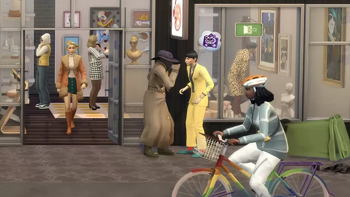 สถานที่ตั้งของ Trashley ใน Sims 4 ธุรกิจและงานอดิเรกขยายตัวเปิดเผย