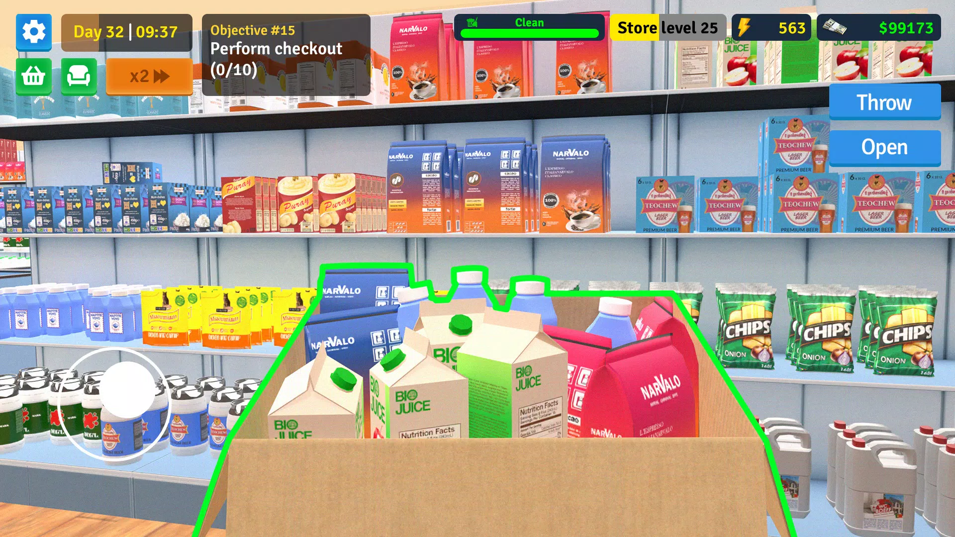 Supermarket Simulator Store Captura de pantalla 0