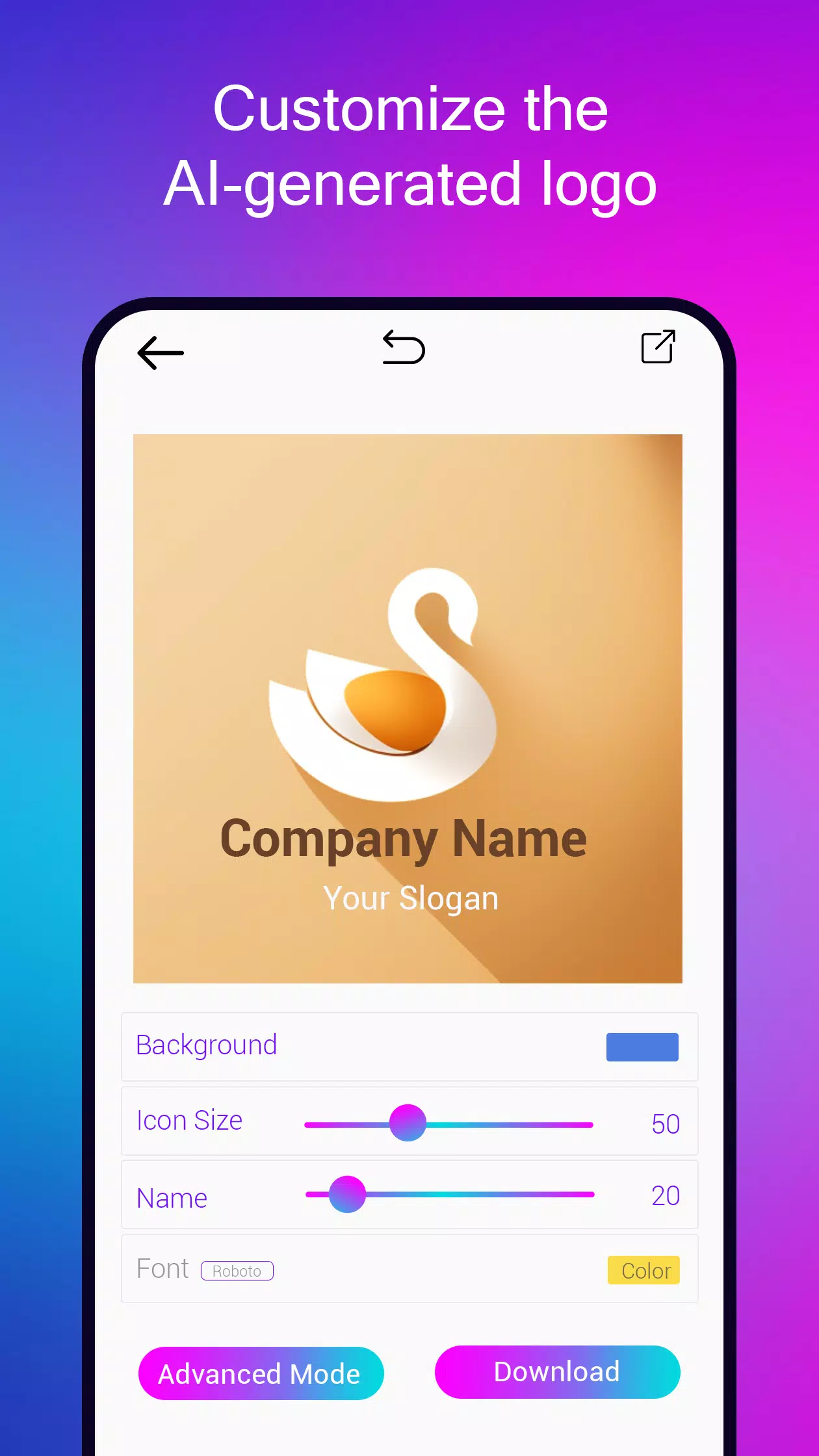 Logo maker AI Logo generator 스크린샷 3