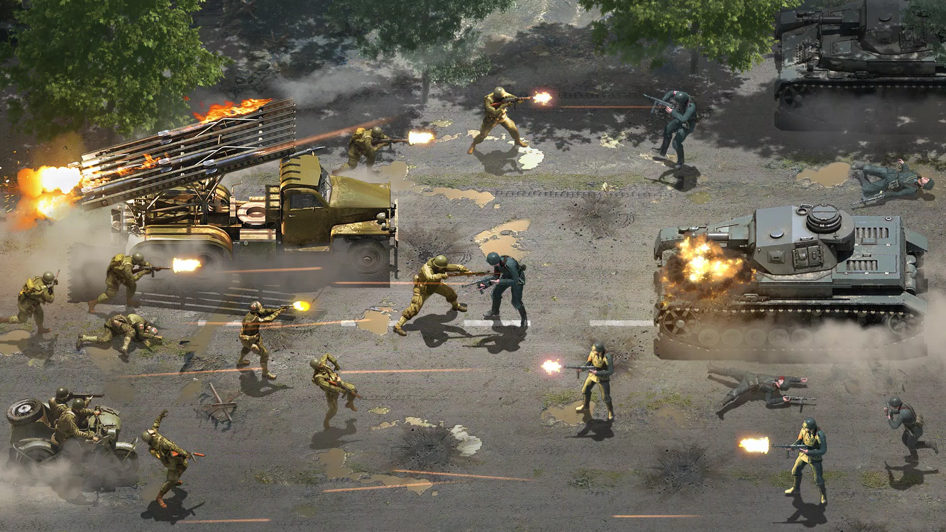 Heroes of War Скриншот 0