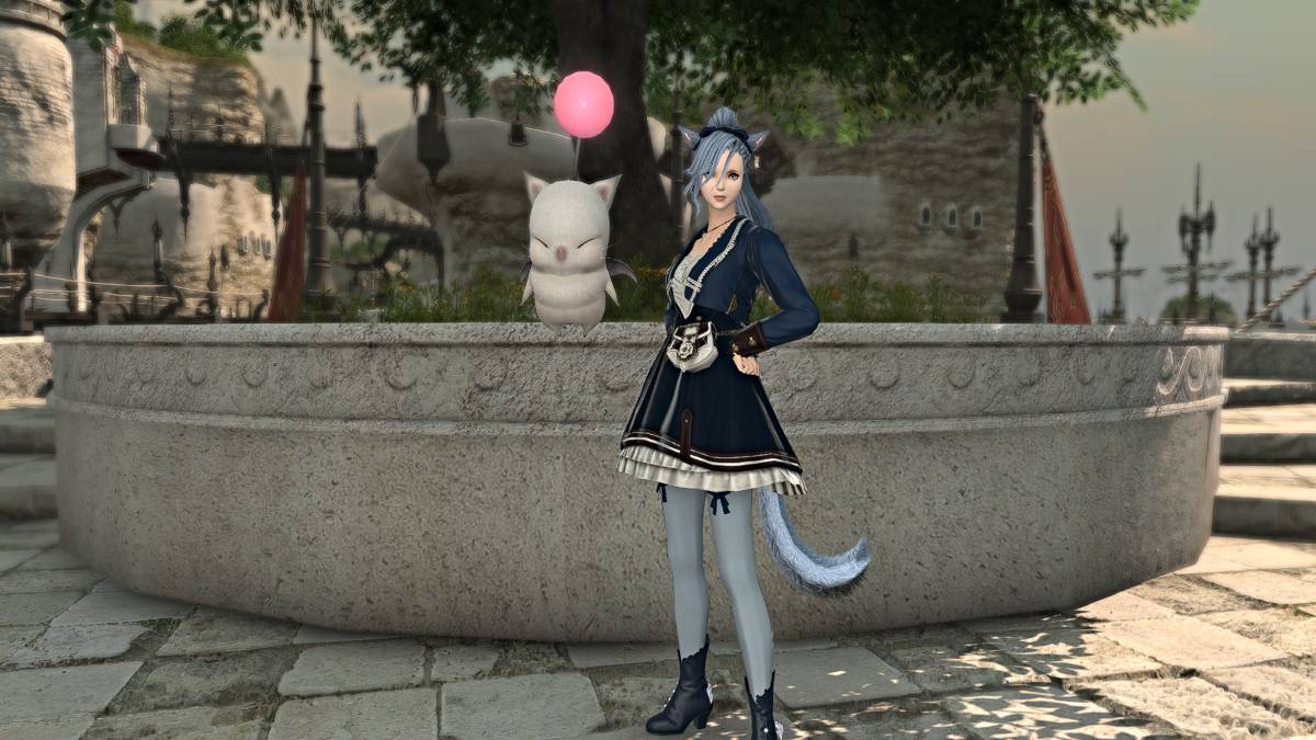 Itinerant Moogle NPC in Final Fantasy XIV