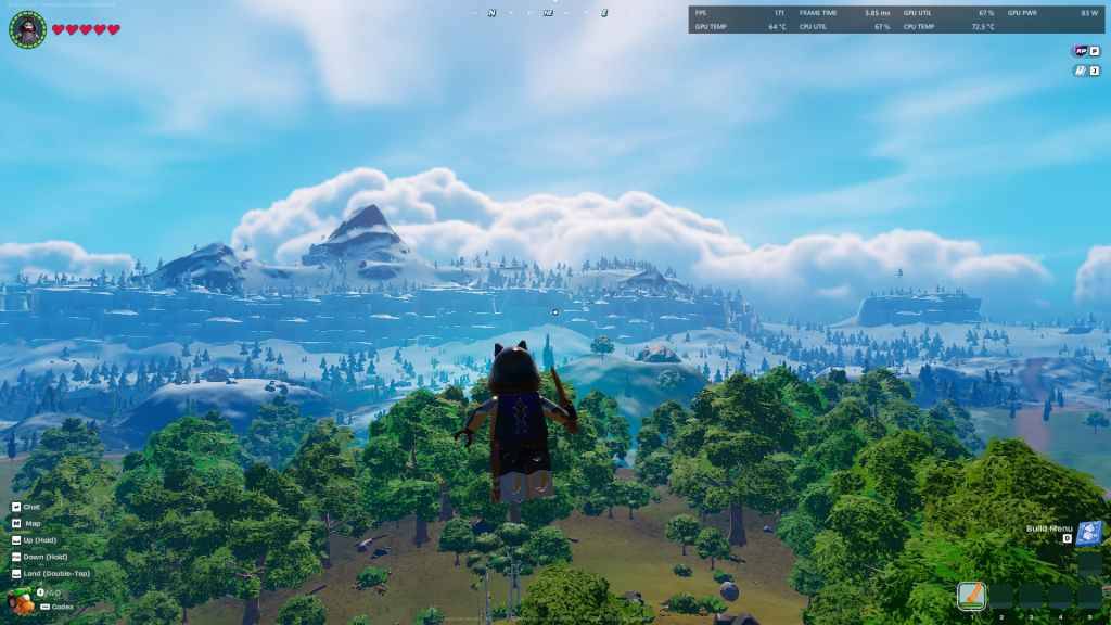 Biomes Unlocked seed LEGO Fortnite