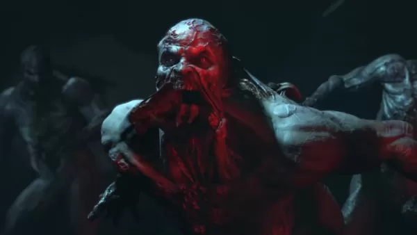 Volatiles aus Dying Light, rotes Licht im dunklen Bereich