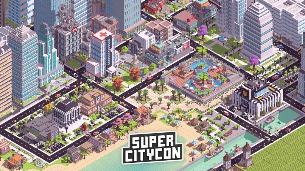 Super Citycon allie la créativité de Townscaper et Minecraft