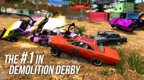 Demolition Derby Multiplayer Captura de pantalla 2