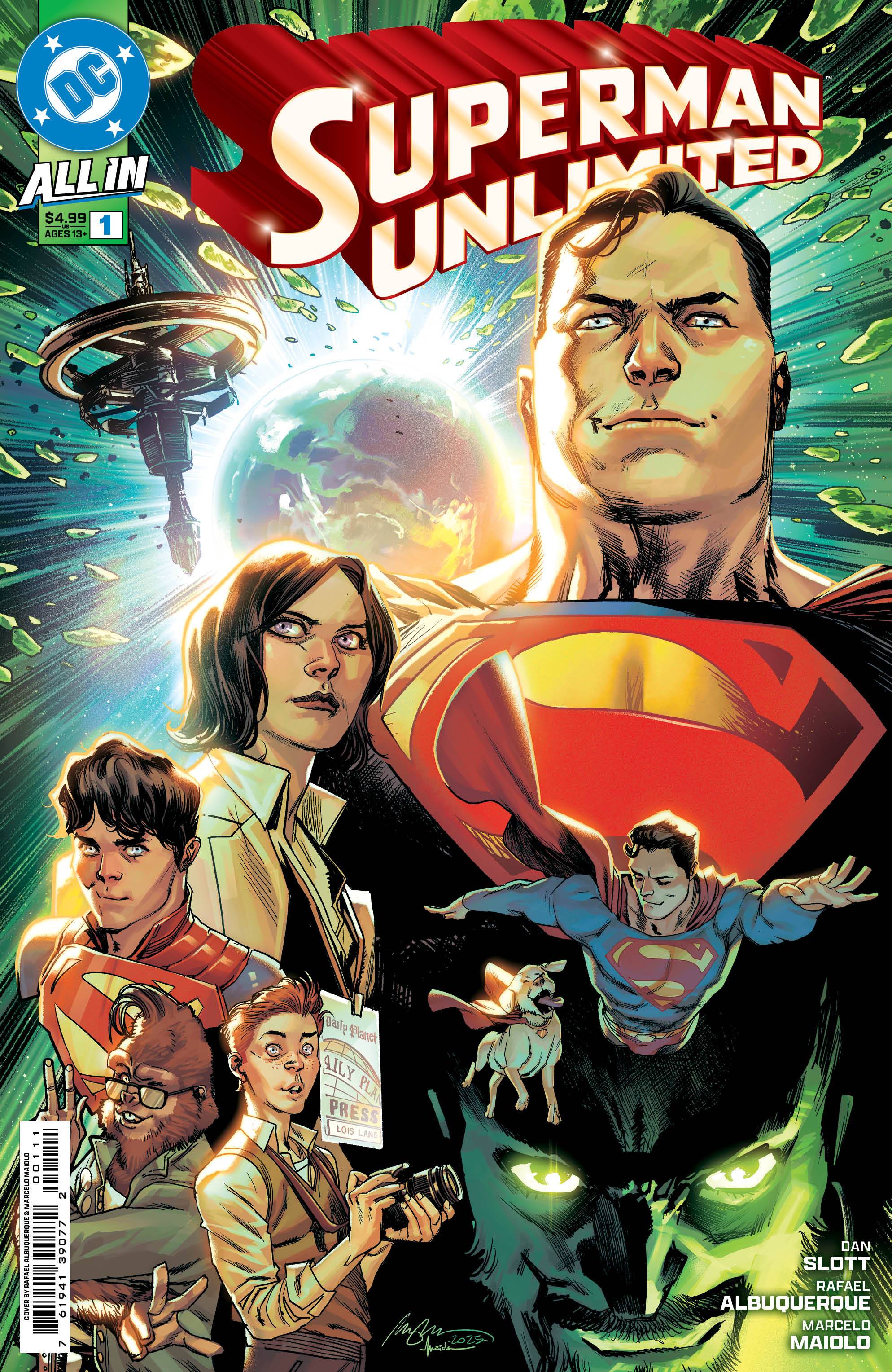 Дэн Слотт возвращается в DC Comics с Superman Unlimited