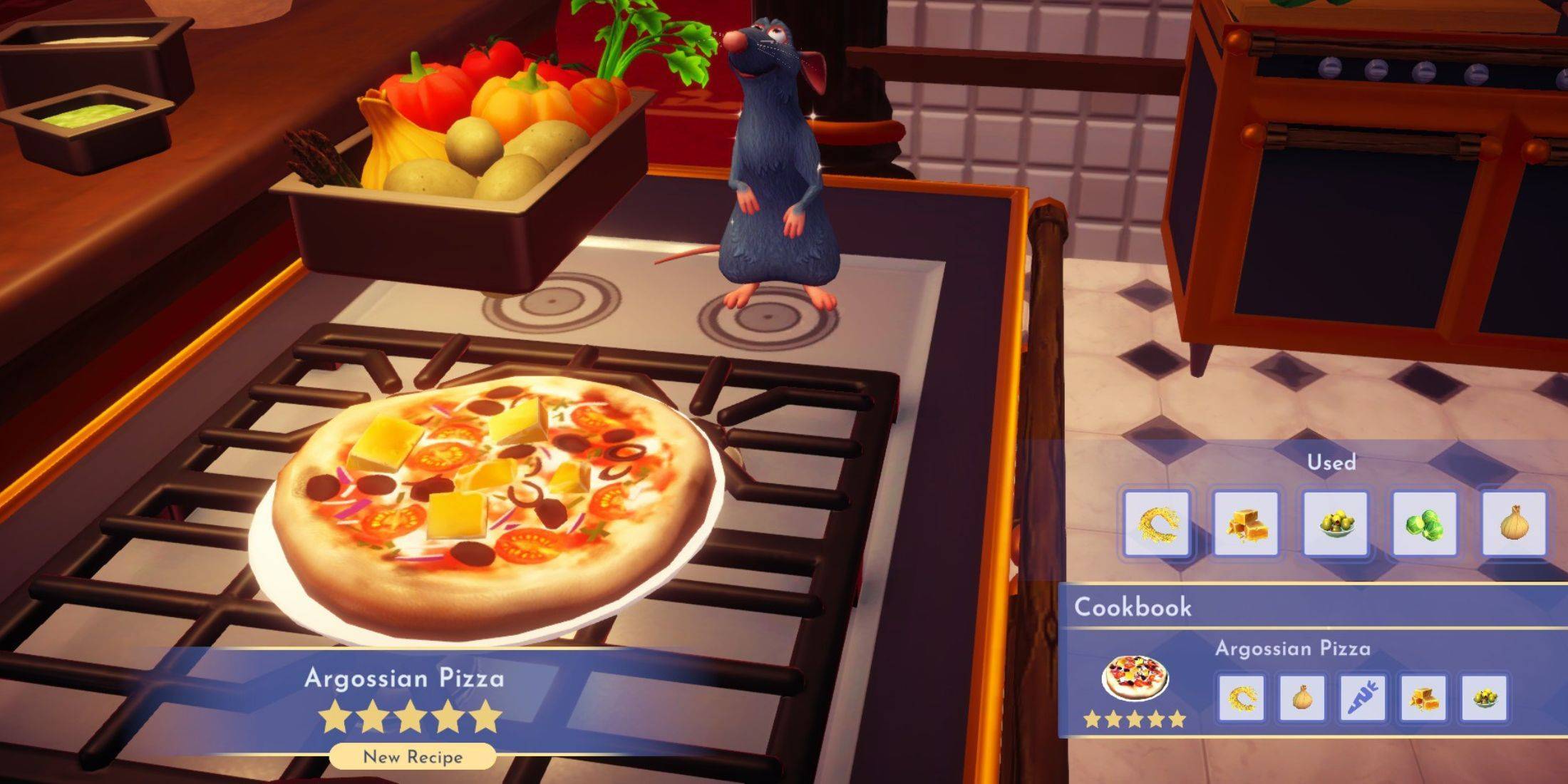 Disney Dreamlight Valley: Crafting Argossian Pizza Guide