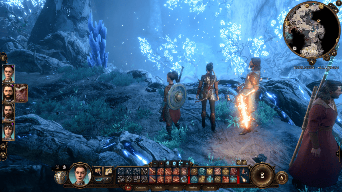 Persistent shield visibility mod for BG3