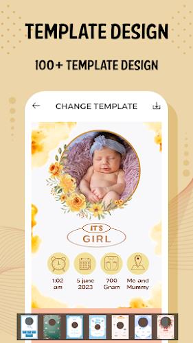 NewBorn Baby Photo Frame Capture d'écran 1