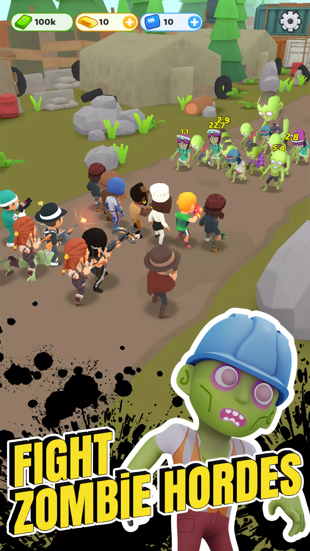 Survivor Idle Run Ekran Görüntüsü 0