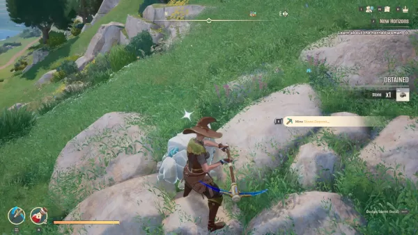 Player interacting with automata