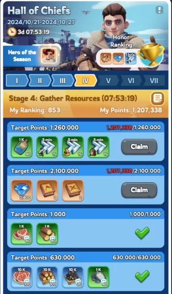 Strategic Guide sa Whiteout Survival's Hall of Chiefs