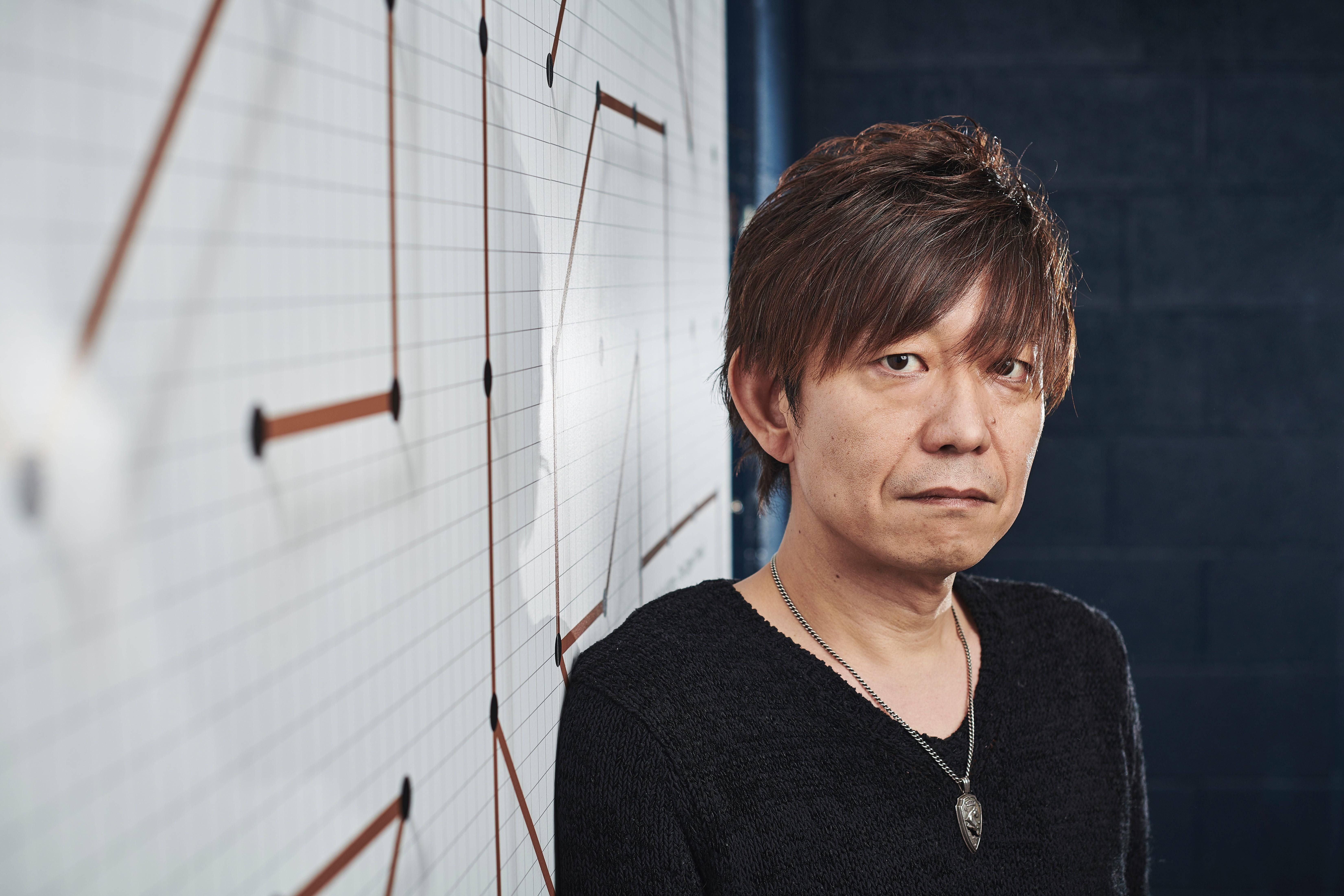 Final Fantasy 14 프로듀서이자 감독 Naoki 'Yoshi-P'Yoshida. Getty Images를 통한 Olly Curtis/Future Publishing의 사진.