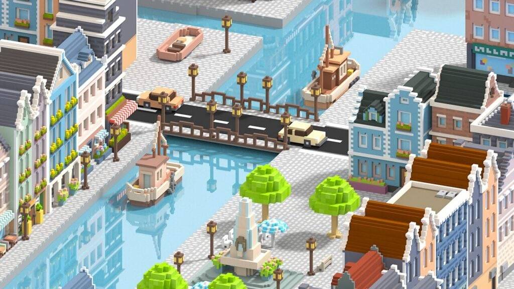 Super Citycon - Voxel-Based City Building Game Now Available
