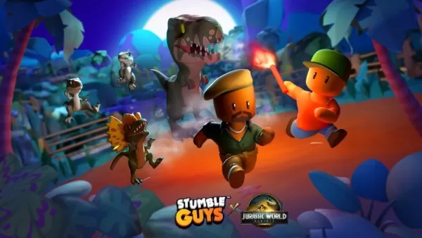 Stumble Guys x Jurassic World Collab Launches Jungle Map