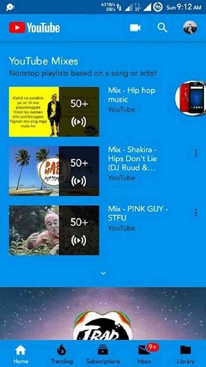 YouTube Biru Apk