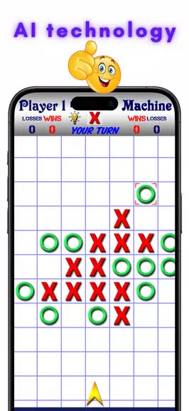 TicTacToe AI - 5 in a Row Zrzut ekranu 0