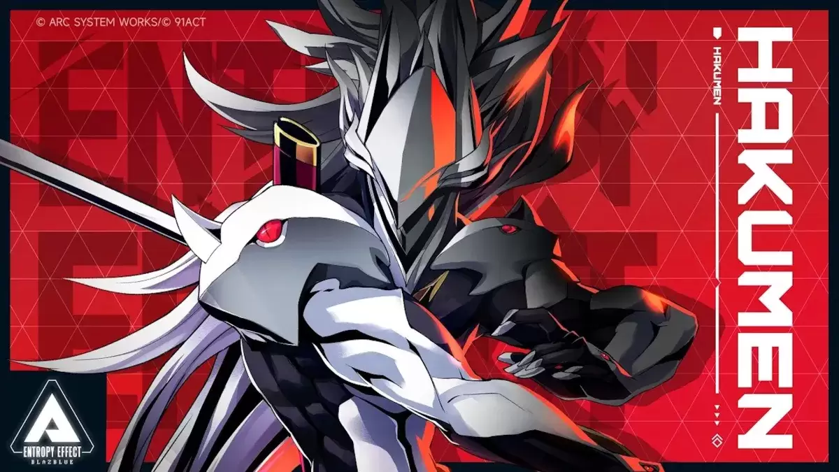 Хакумен от эффекта энтропии Blazblue