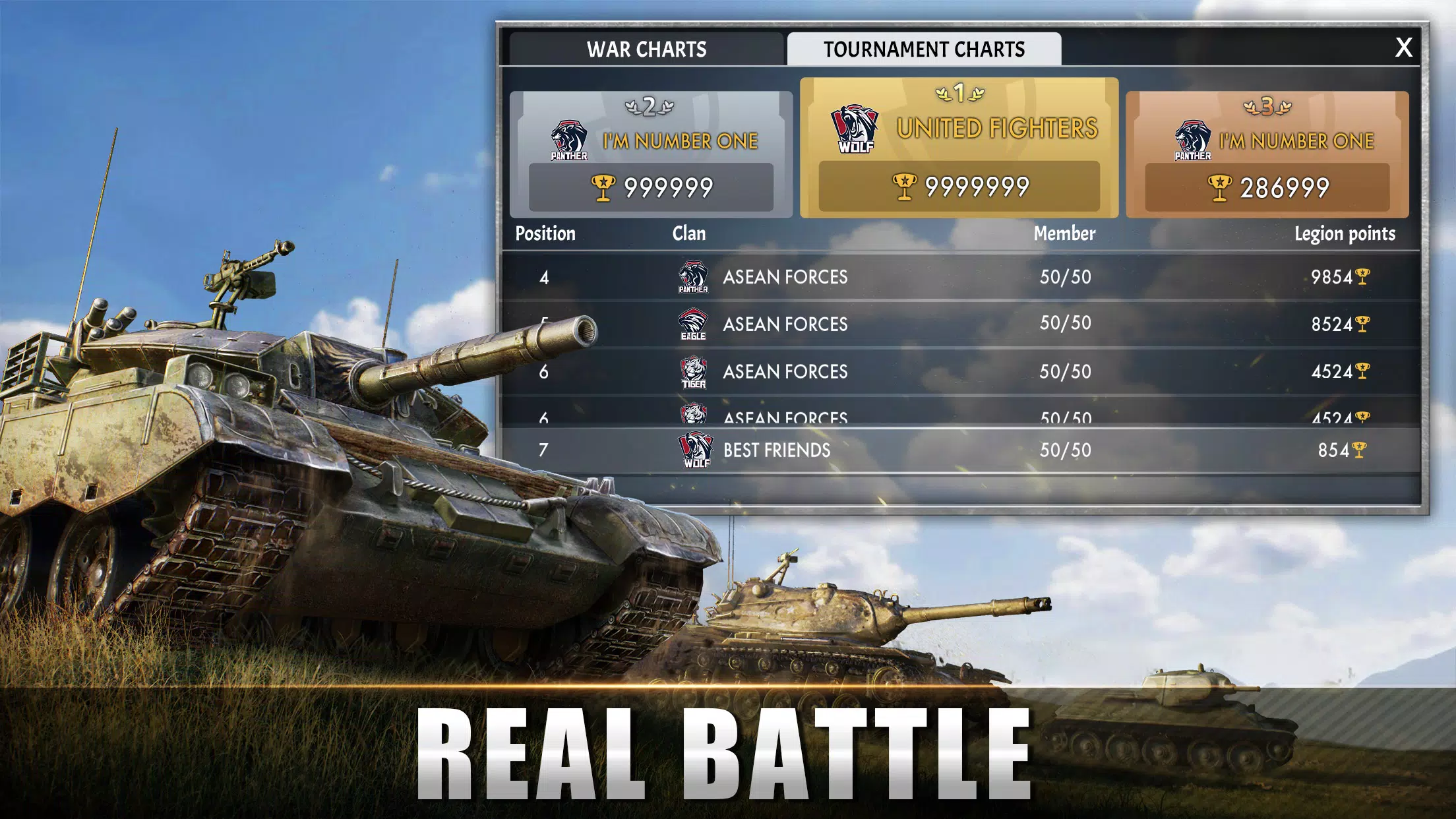 Tank Warfare: PvP Battle Game Скриншот 1