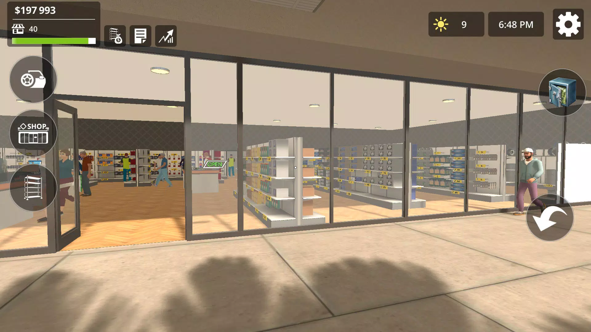 Auto Parts Store Simulator Captura de pantalla 1