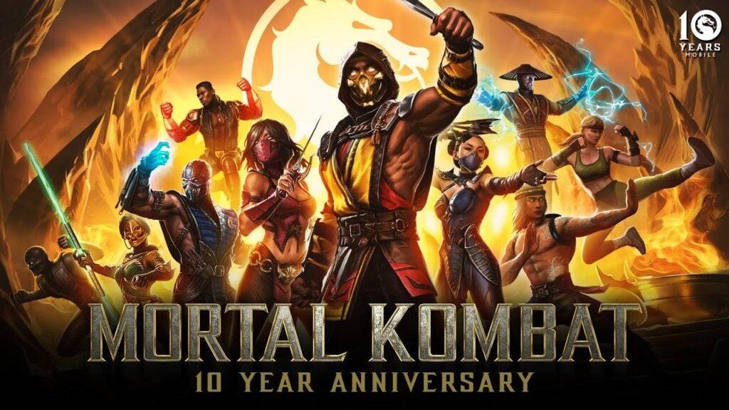 Mortal Kombat Mobile Marks kỷ niệm 10 năm với kim cương mới, nhân vật vàng