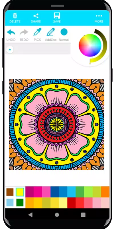 Coloring Mandala Capture d'écran 2