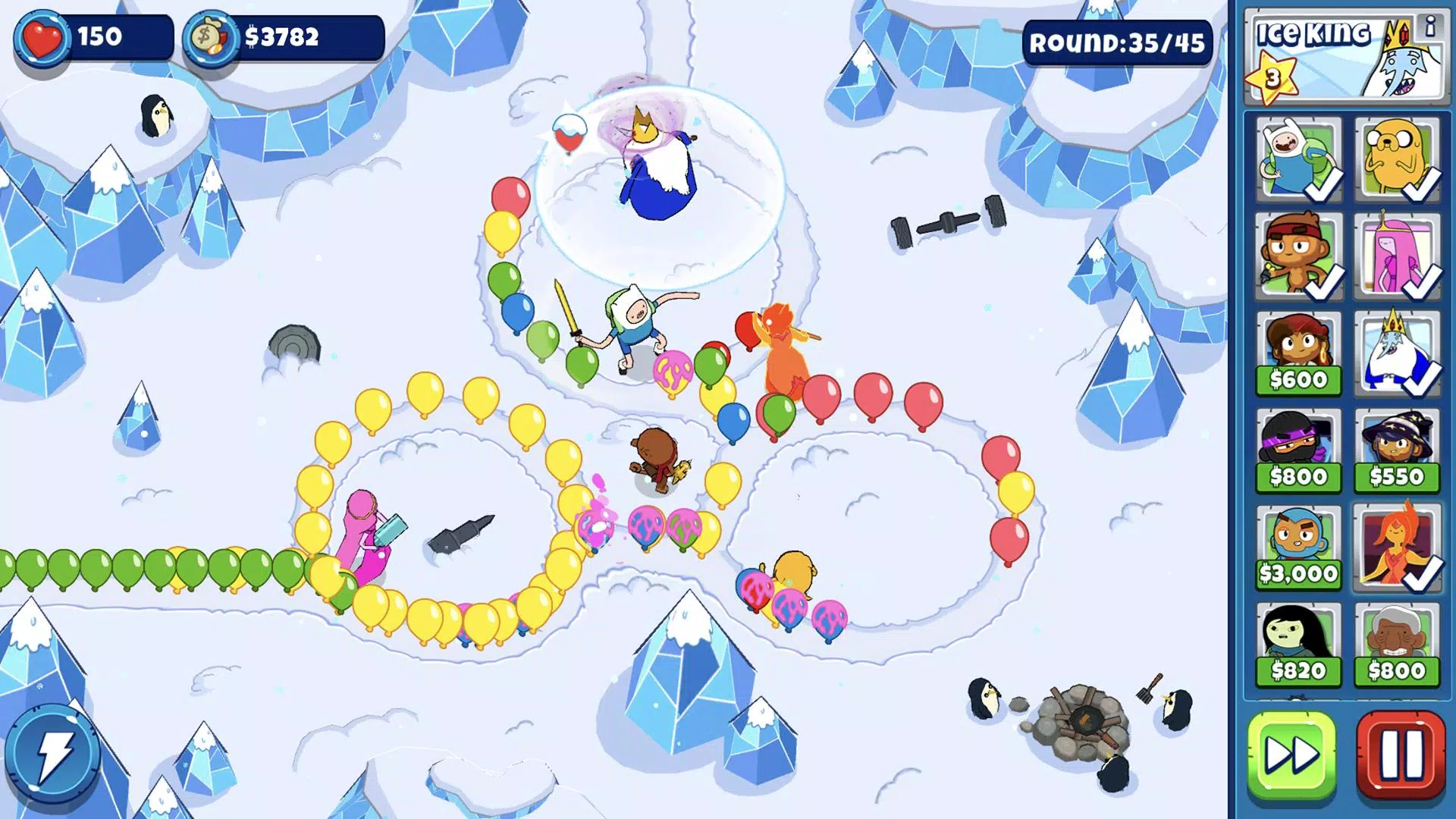 Bloons Adventure Time TD 螢幕截圖 0