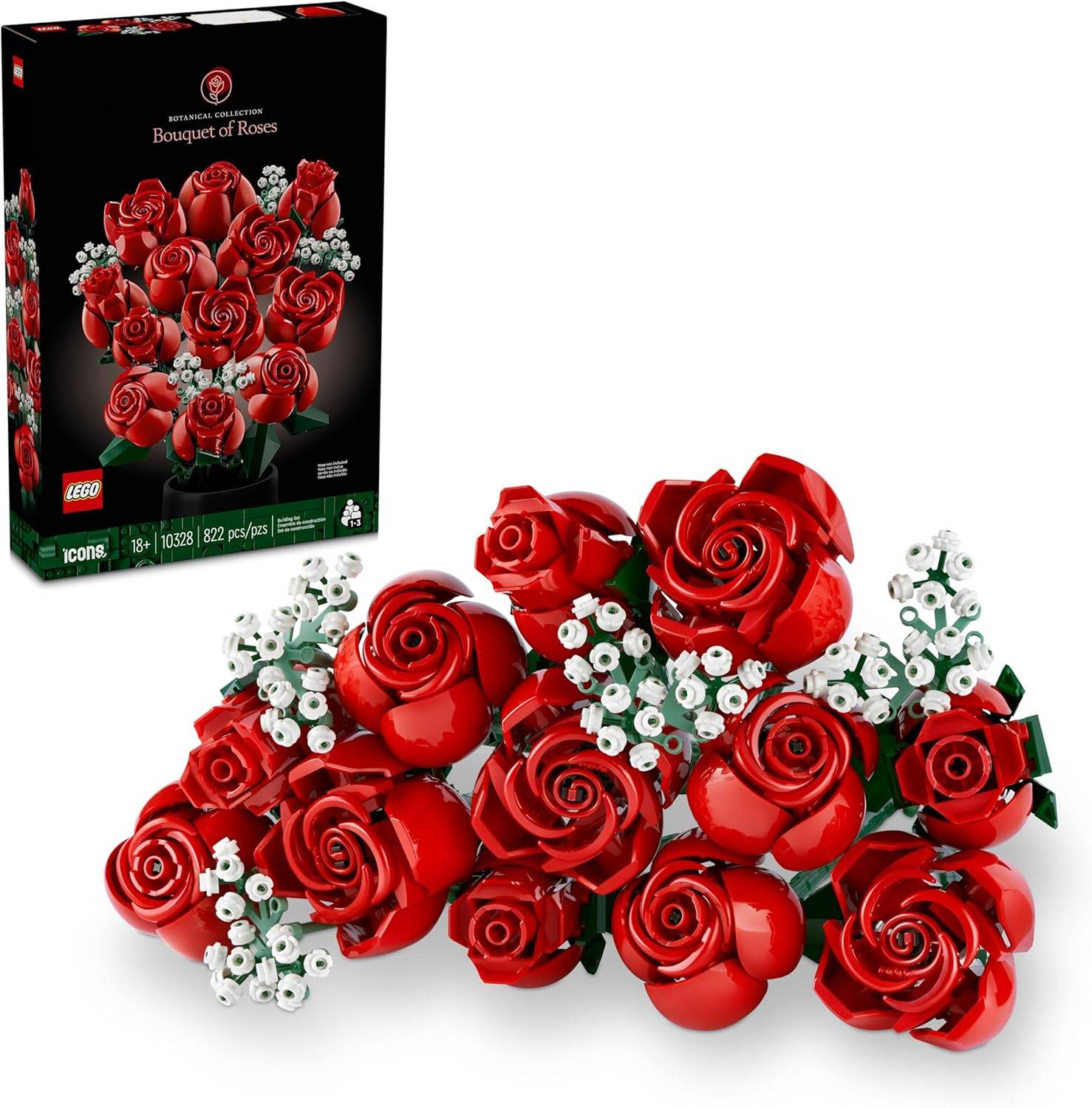 Bouquet di rose LEGO BOTANICHE