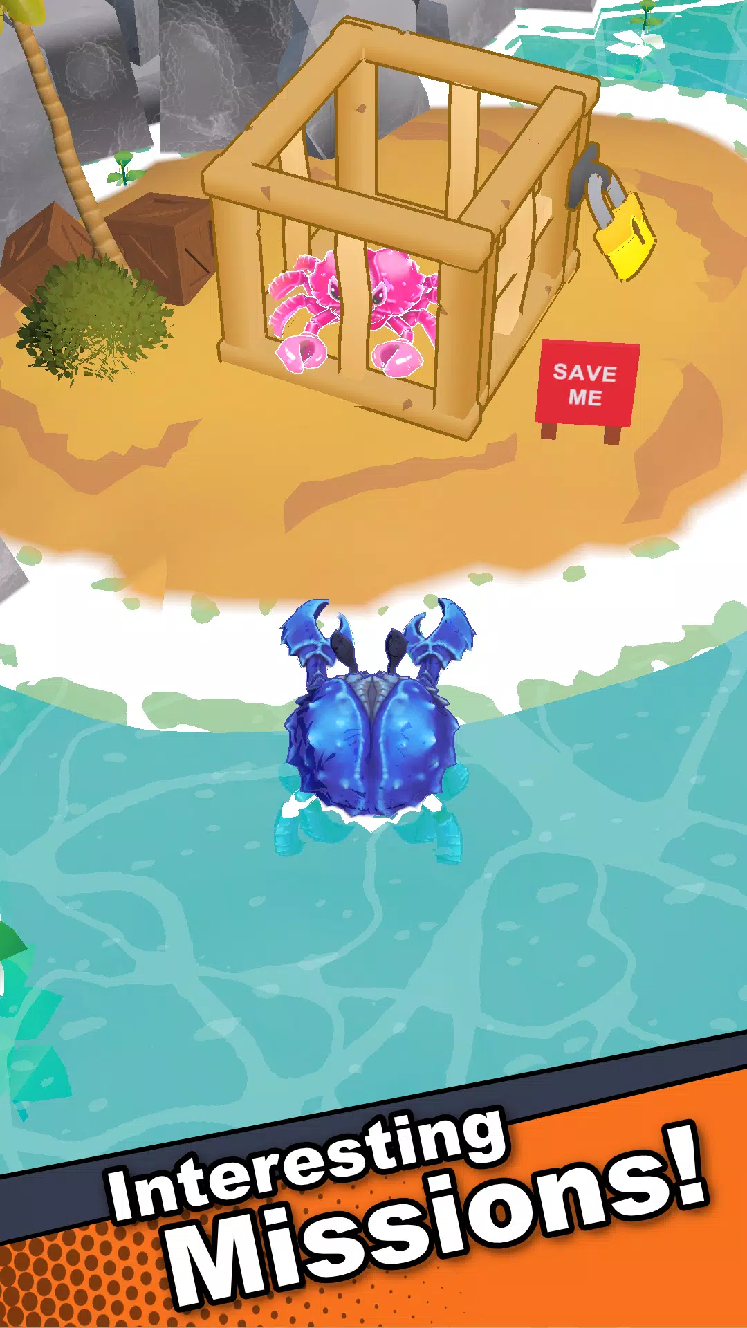Crab Life - Idle Rpg ภาพหน้าจอ 3
