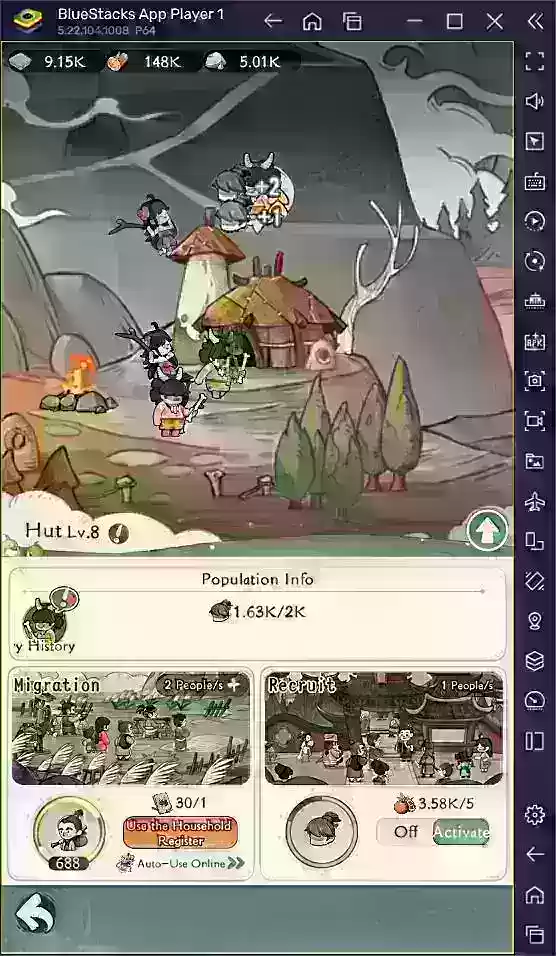 봉크 부족: 쉬운 문명 발전 비법