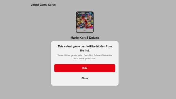 Nintendo tiết lộ hệ thống để ẩn thẻ trò chơi