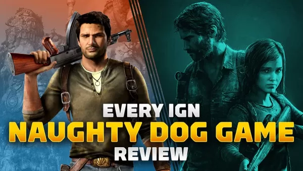 Naughty Dog Games: complete release -tijdlijn