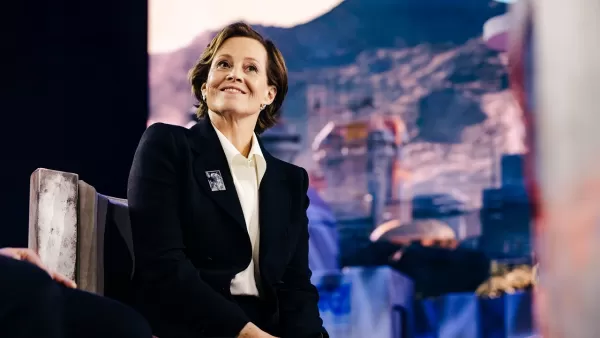 Sigourney Weaver en Grogu: robo de corazones en la celebración de Star Wars