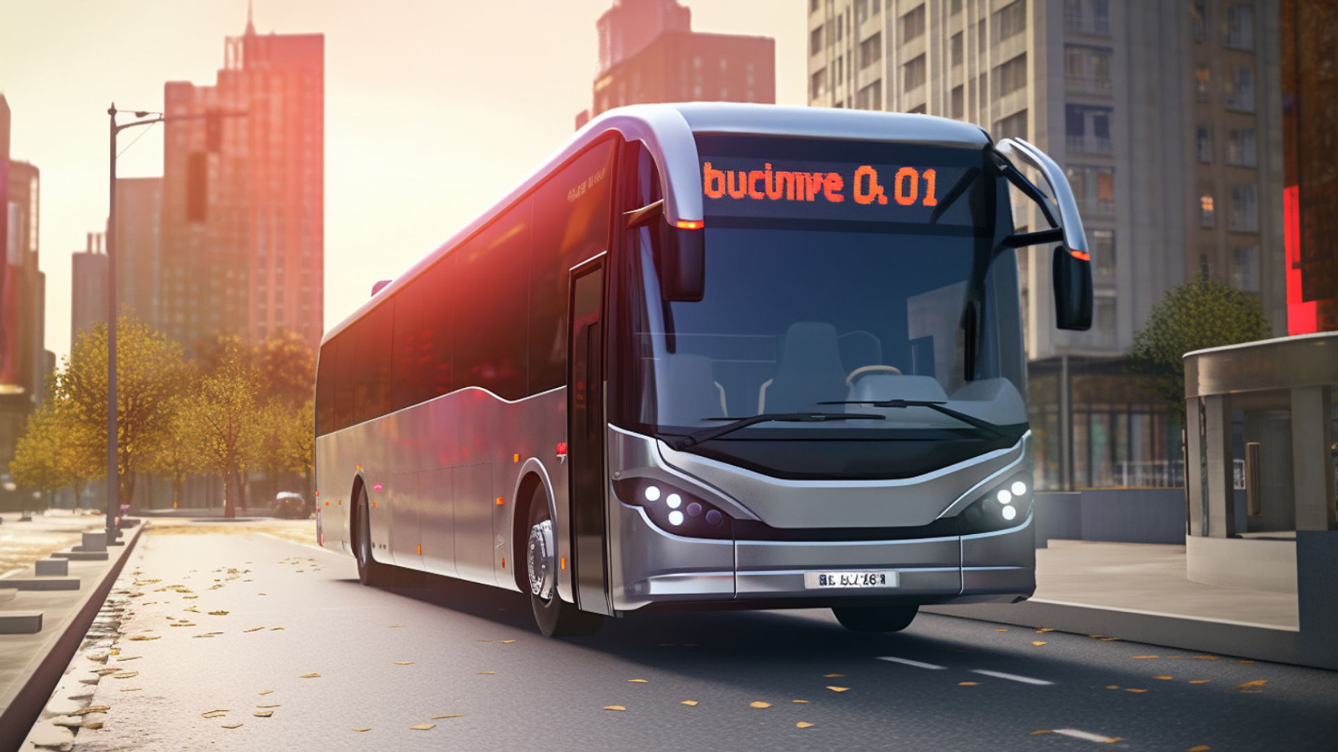 US Bus Simulator: 3D Bus Games Скриншот 3