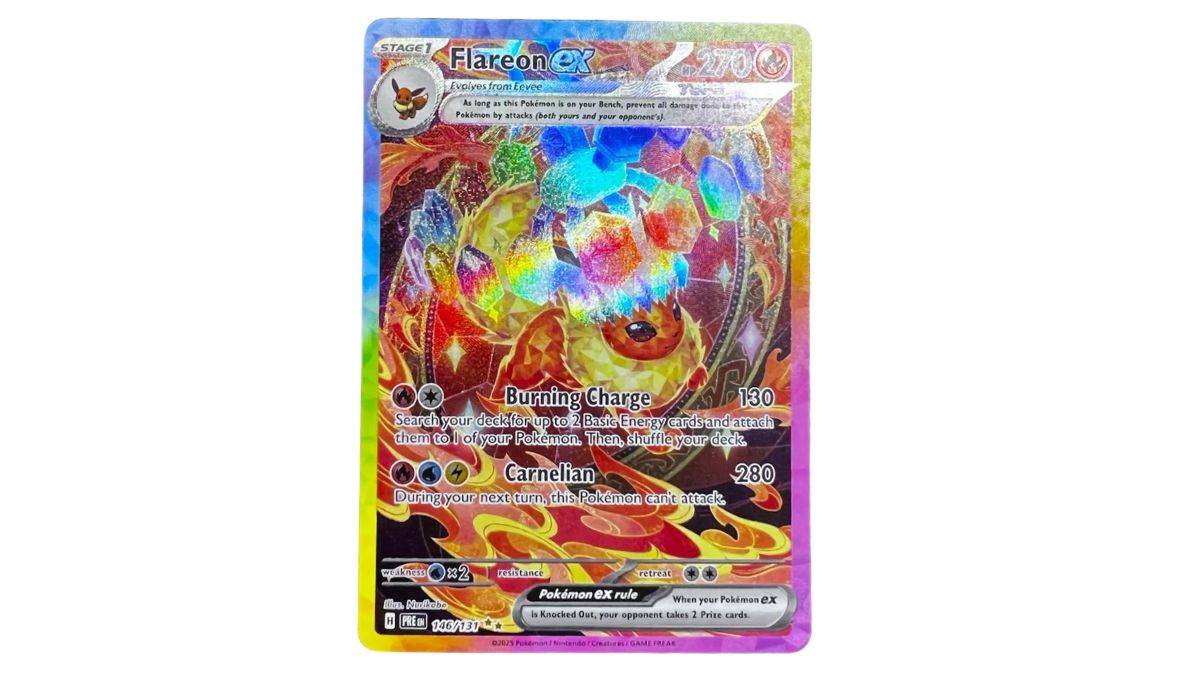 Flareon ex evoluzioni prismatiche