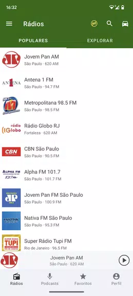 Rádio FM Brasil - FM Ao Vivo Captura de tela 0