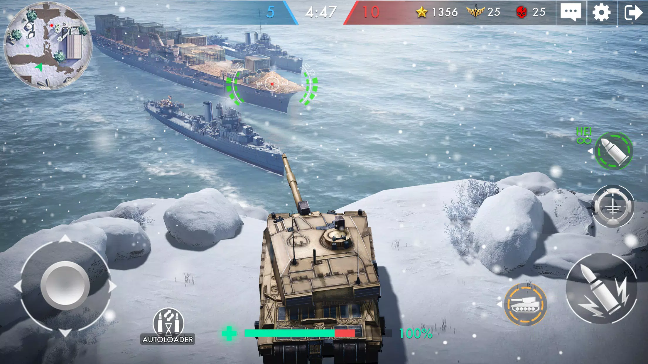Tank Warfare: PvP Battle Game Скриншот 0