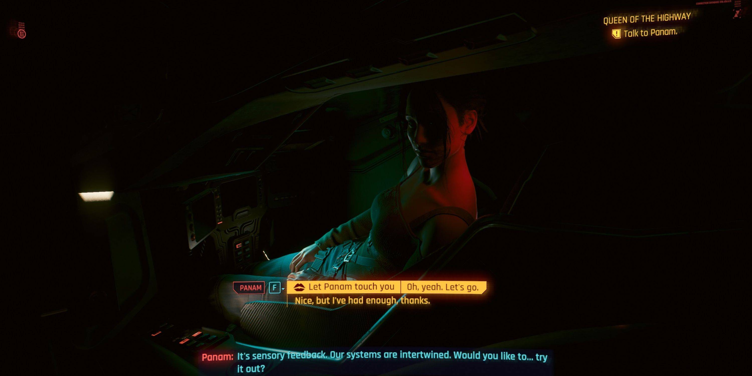 Queen of the Highway - Love Scene
