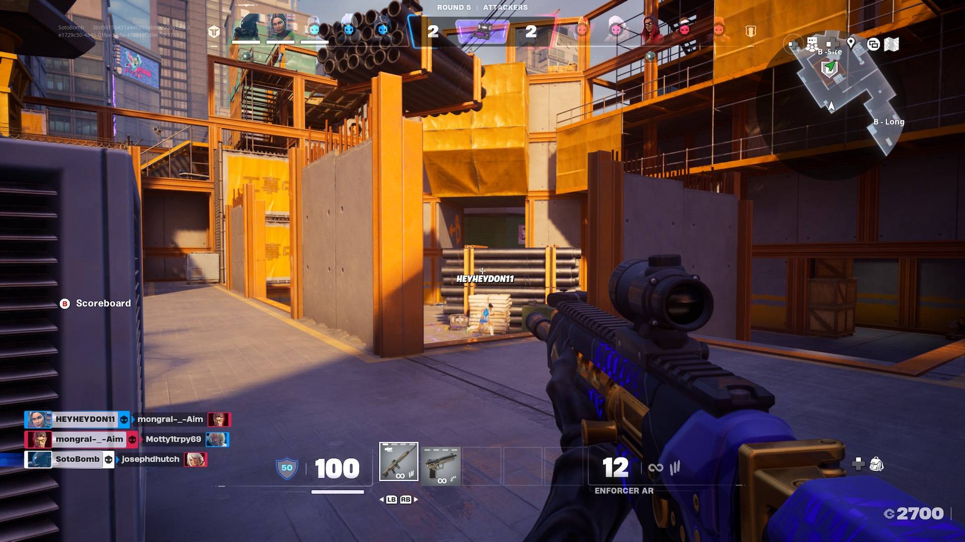 Loadout Ballistic Top Fortnite เปิดเผย